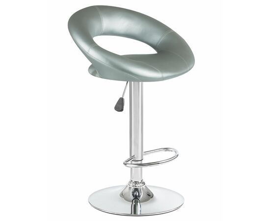 Стул барный DOBRIN MIRA, серебряный, Вариант: серебряный, изображение 2 | Интернет магазин мебели и декора LifeDekor