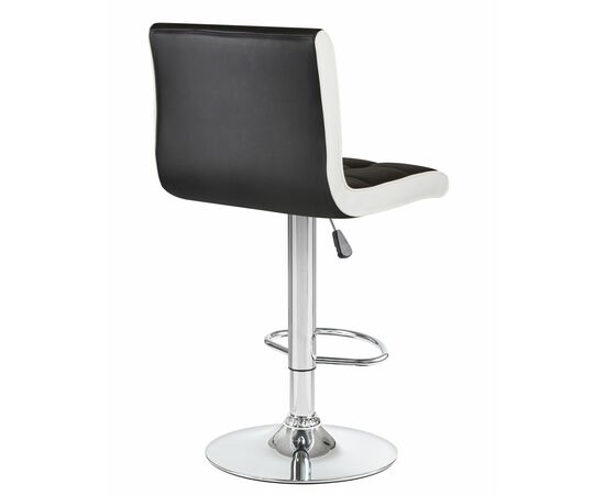 Стул барный DOBRIN CANDY, чёрно-белый, Вариант: чёрно-белый, изображение 4 | Интернет магазин мебели и декора LifeDekor
