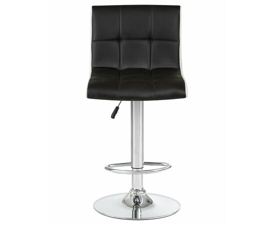 Стул барный DOBRIN CANDY, чёрно-белый, Вариант: чёрно-белый, изображение 6 | Интернет магазин мебели и декора LifeDekor