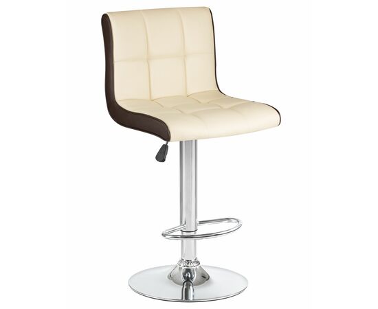 Стул барный DOBRIN CANDY, кремово-коричневый, Вариант: кремово-коричневый, изображение 8 | Интернет магазин мебели и декора LifeDekor