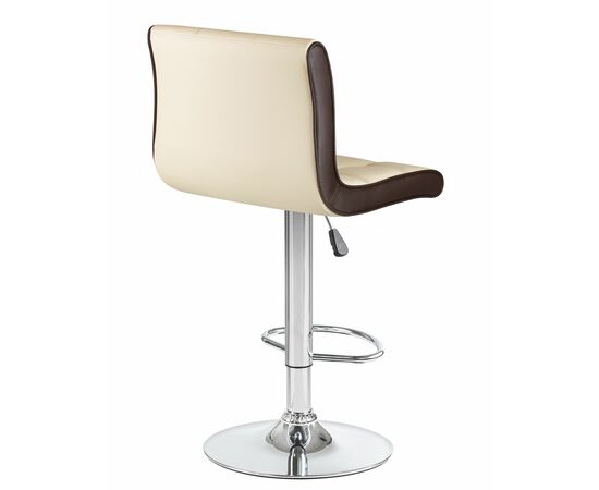 Стул барный DOBRIN CANDY, кремово-коричневый, Вариант: кремово-коричневый, изображение 3 | Интернет магазин мебели и декора LifeDekor
