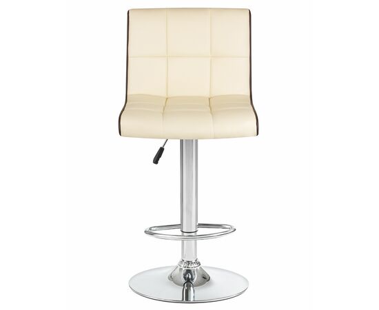 Стул барный DOBRIN CANDY, кремово-коричневый, Вариант: кремово-коричневый, изображение 5 | Интернет магазин мебели и декора LifeDekor