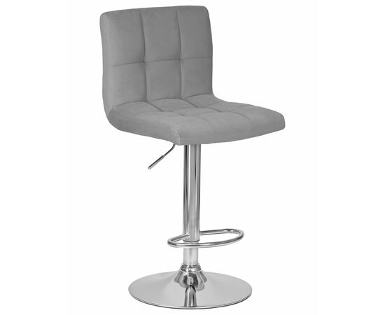 Стул барный DOBRIN CANDY, серый велюр (MJ9-75), Вариант: серый велюр (MJ9-75) | Интернет магазин мебели и декора LifeDekor