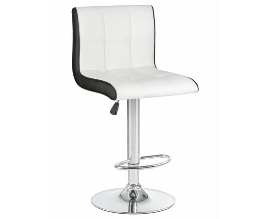 Стул барный DOBRIN CANDY, бело-чёрный, Вариант: бело-чёрный | Интернет магазин мебели и декора LifeDekor