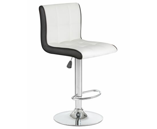 Стул барный DOBRIN CANDY, бело-чёрный, Вариант: бело-чёрный, изображение 2 | Интернет магазин мебели и декора LifeDekor