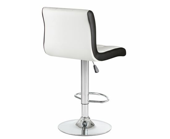 Стул барный DOBRIN CANDY, бело-чёрный, Вариант: бело-чёрный, изображение 4 | Интернет магазин мебели и декора LifeDekor