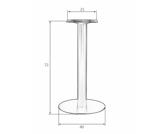 Подстолье обеденное DOBRIN JOSELYN, изображение 3 | Интернет магазин мебели и декора LifeDekor