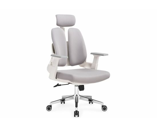 Компьютерное кресло Hiba gray / chrome | Интернет магазин мебели и декора LifeDekor