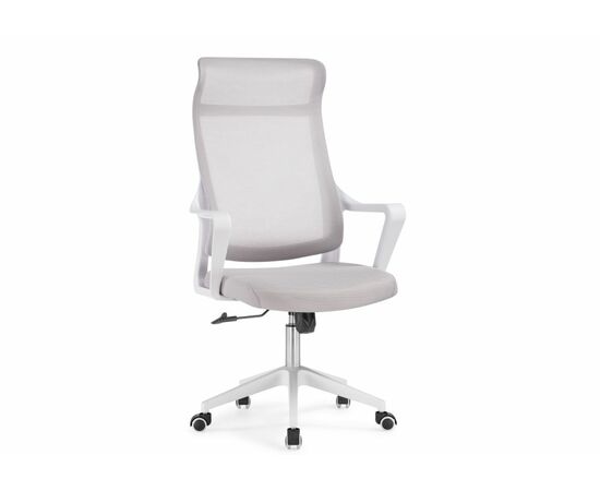 Компьютерное кресло Rino light gray / white | Интернет магазин мебели и декора LifeDekor