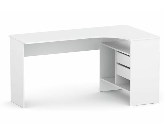 Стол СПм-25 правый белый | Интернет магазин мебели и декора LifeDekor