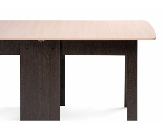 Стол деревянный СтК7 венге / дуб молочный, изображение 7 | Интернет магазин мебели и декора LifeDekor