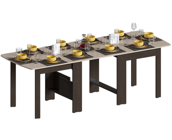 Стол деревянный СтК7 венге / дуб молочный, изображение 10 | Интернет магазин мебели и декора LifeDekor