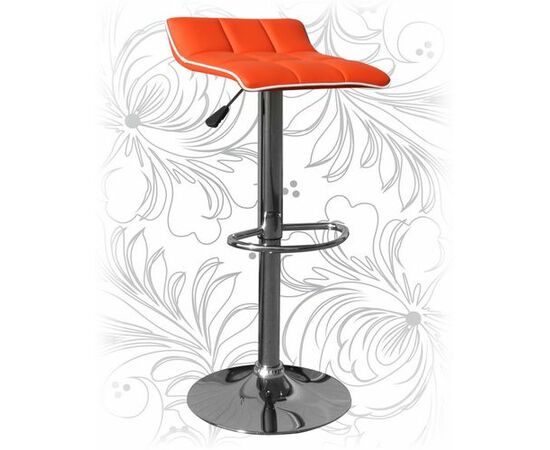 Стул барный LM-5014, оранжево-белый, Вариант: оранжево-белый | Интернет магазин мебели и декора LifeDekor