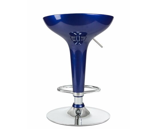 Стул барный DOBRIN BOMBA, синий металлик, Вариант: синий металлик, изображение 5 | Интернет магазин мебели и декора LifeDekor