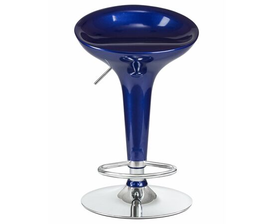 Стул барный DOBRIN BOMBA, синий металлик, Вариант: синий металлик, изображение 6 | Интернет магазин мебели и декора LifeDekor