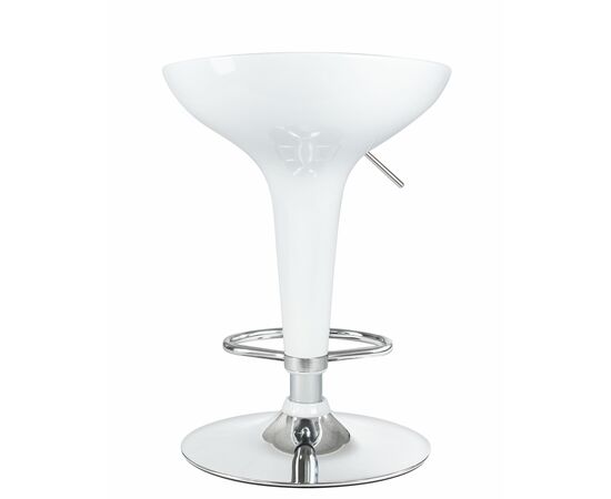 Стул барный DOBRIN BOMBA, белый, Вариант: белый, изображение 5 | Интернет магазин мебели и декора LifeDekor