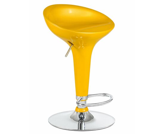 Стул барный DOBRIN BOMBA, жёлтый, Вариант: жёлтый, изображение 2 | Интернет магазин мебели и декора LifeDekor