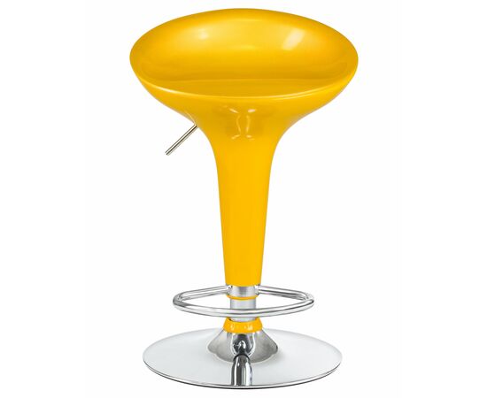 Стул барный DOBRIN BOMBA, жёлтый, Вариант: жёлтый, изображение 6 | Интернет магазин мебели и декора LifeDekor