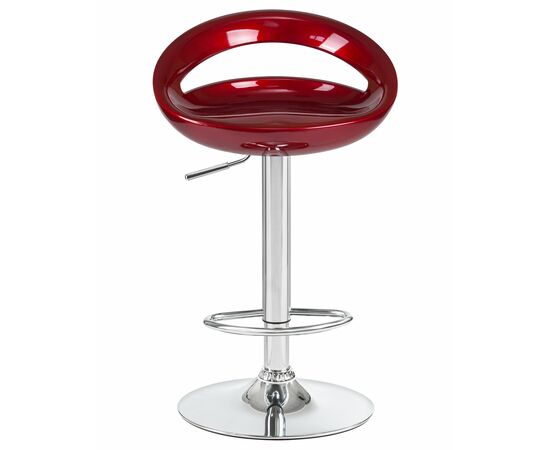 Стул барный DOBRIN DISCO, бордовый металлик, Вариант: бордовый металлик, изображение 10 | Интернет магазин мебели и декора LifeDekor