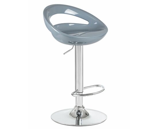 Стул барный DOBRIN DISCO, серый, Вариант: серый, изображение 2 | Интернет магазин мебели и декора LifeDekor