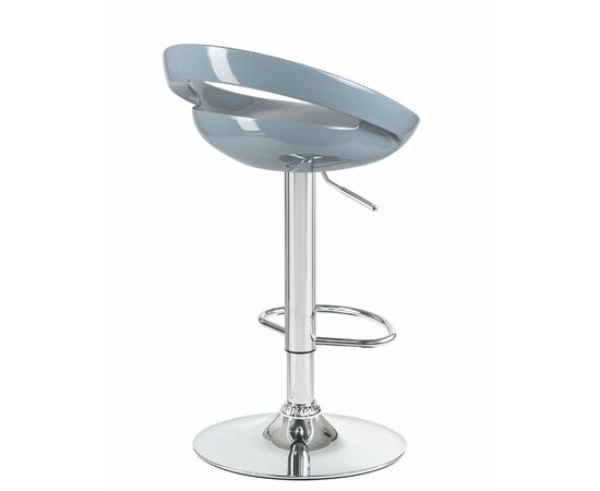 Стул барный DOBRIN DISCO, серый, Вариант: серый, изображение 6 | Интернет магазин мебели и декора LifeDekor