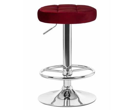 Табурет барный DOBRIN BRUNO, бордовый велюр (MJ9-43), Вариант: бордовый велюр (MJ9-43) | Интернет магазин мебели и декора LifeDekor