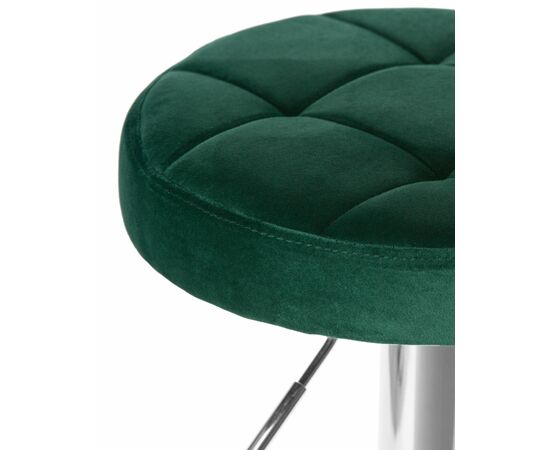 Табурет барный DOBRIN BRUNO, зеленый велюр (MJ9-88), Вариант: зеленый велюр (MJ9-88), изображение 3 | Интернет магазин мебели и декора LifeDekor