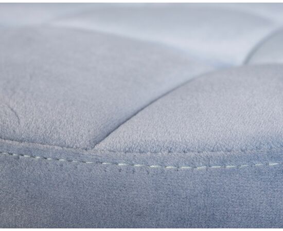 Табурет барный DOBRIN BRUNO, пудрово-голубой велюр (MJ9-74), Вариант: пудрово-голубой велюр (MJ9-74), изображение 3 | Интернет магазин мебели и декора LifeDekor