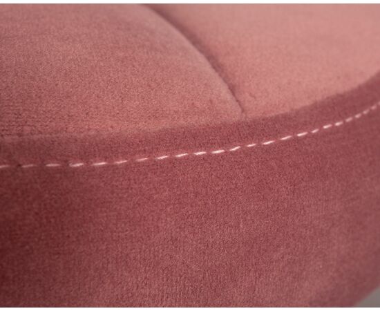 Табурет барный DOBRIN BRUNO, пудрово-розовый велюр (MJ9-32), Вариант: пудрово-розовый велюр (MJ9-32), изображение 3 | Интернет магазин мебели и декора LifeDekor