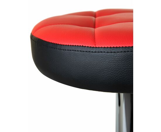 Табурет барный DOBRIN BRUNO, красно-чёрный, Вариант: красно-чёрный, изображение 3 | Интернет магазин мебели и декора LifeDekor