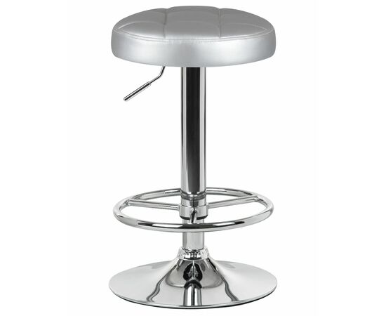 Табурет барный DOBRIN BRUNO, серебряный, Вариант: серебряный | Интернет магазин мебели и декора LifeDekor