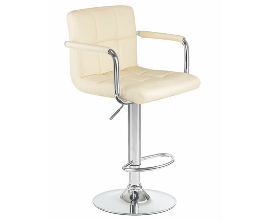Стул барный DOBRIN KRUGER ARM, кремовый, Вариант: кремовый, изображение 2 | Интернет магазин мебели и декора LifeDekor