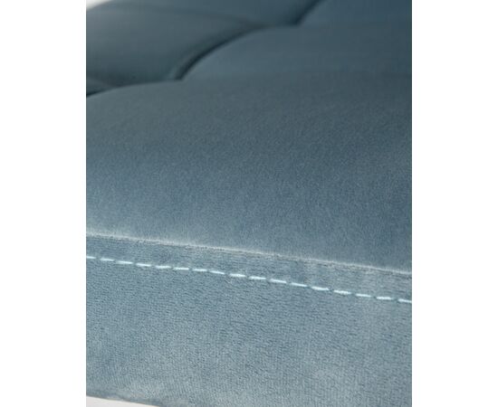 Стул барный DOBRIN KRUGER ARM, пудрово-голубой велюр (MJ9-74), Вариант: пудрово-голубой велюр (MJ9-74), изображение 8 | Интернет магазин мебели и декора LifeDekor