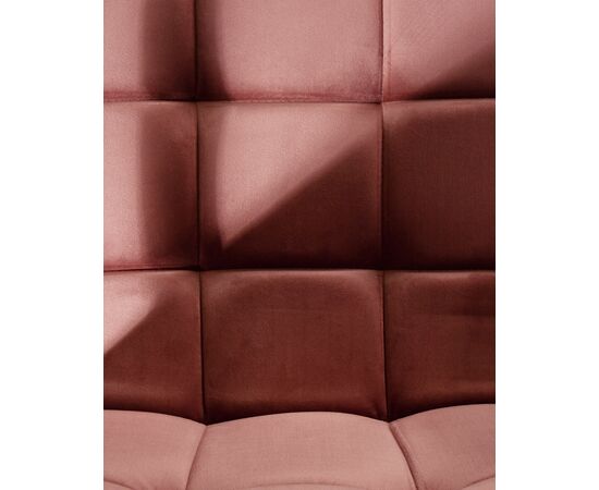 Стул барный DOBRIN KRUGER ARM, пудрово-розовый велюр (MJ9-32), Вариант: пудрово-розовый велюр (MJ9-32), изображение 9 | Интернет магазин мебели и декора LifeDekor