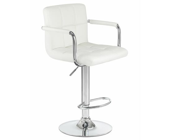 Стул барный DOBRIN KRUGER ARM, белый, Вариант: белый, изображение 2 | Интернет магазин мебели и декора LifeDekor