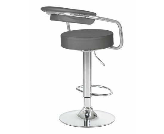 Стул барный DOBRIN MARTA, серый, Вариант: серый, изображение 3 | Интернет магазин мебели и декора LifeDekor