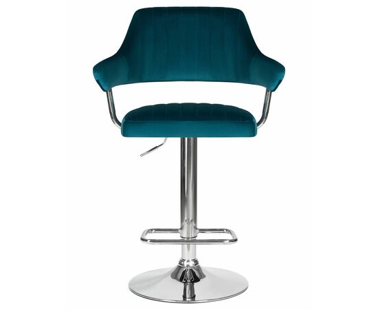 Стул барный DOBRIN CHARLY, морской волны велюр (MJ9-99), Вариант: морской волны велюр (MJ9-99), изображение 6 | Интернет магазин мебели и декора LifeDekor