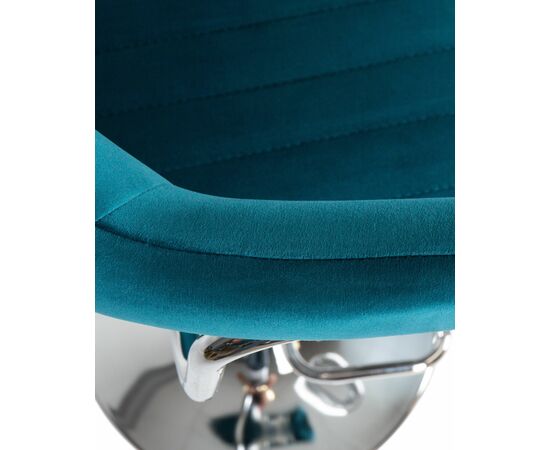 Стул барный DOBRIN CHARLY, морской волны велюр (MJ9-99), Вариант: морской волны велюр (MJ9-99), изображение 8 | Интернет магазин мебели и декора LifeDekor