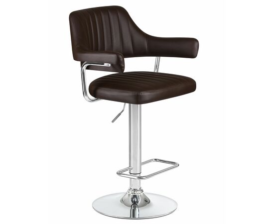 Стул барный DOBRIN CHARLY, коричневый, Вариант: коричневый, изображение 2 | Интернет магазин мебели и декора LifeDekor