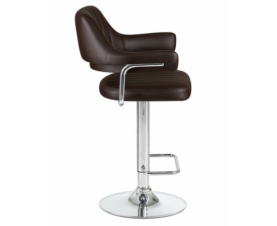 Стул барный DOBRIN CHARLY, коричневый, Вариант: коричневый, изображение 3 | Интернет магазин мебели и декора LifeDekor