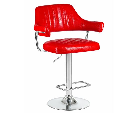 Стул барный DOBRIN CHARLY, красный крокодил, Вариант: красный крокодил | Интернет магазин мебели и декора LifeDekor