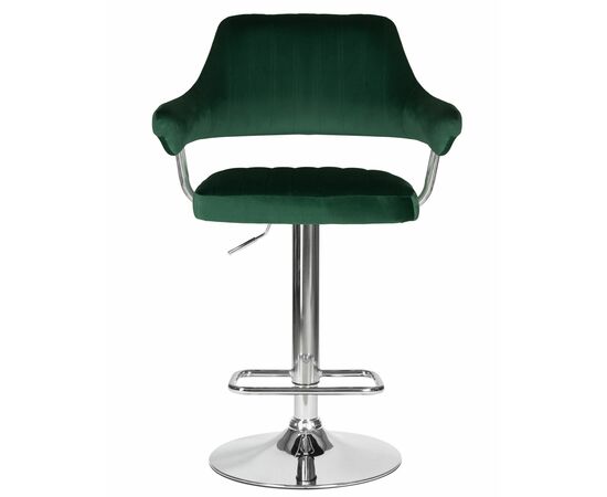 Стул барный DOBRIN CHARLY, зеленый велюр (MJ9-88), Вариант: зеленый велюр (MJ9-88), изображение 6 | Интернет магазин мебели и декора LifeDekor