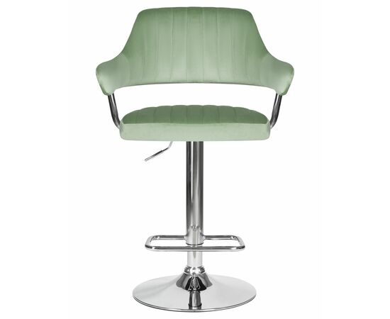 Стул барный DOBRIN CHARLY, пудрово-мятный велюр (MJ9-87), Вариант: пудрово-мятный велюр (MJ9-87), изображение 6 | Интернет магазин мебели и декора LifeDekor