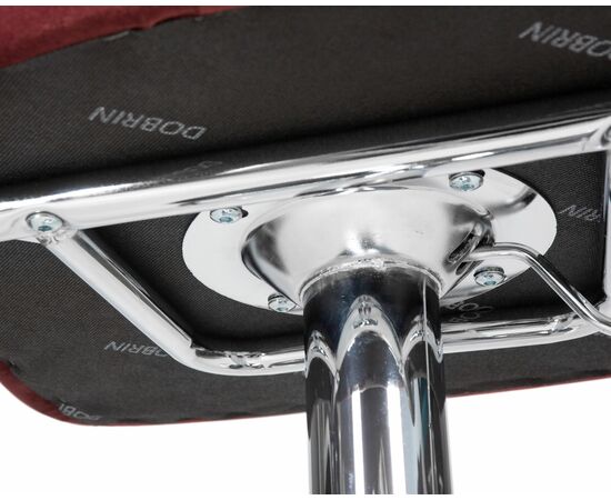 Стул барный DOBRIN CHARLY, винный велюр (MJ9-35), Вариант: винный велюр (MJ9-35), изображение 9 | Интернет магазин мебели и декора LifeDekor