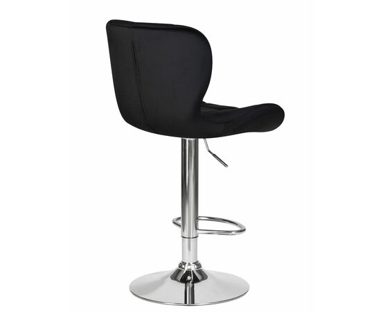 Стул барный DOBRIN BARNY, черный велюр (MJ9-101), Вариант: черный велюр (MJ9-101), изображение 4 | Интернет магазин мебели и декора LifeDekor