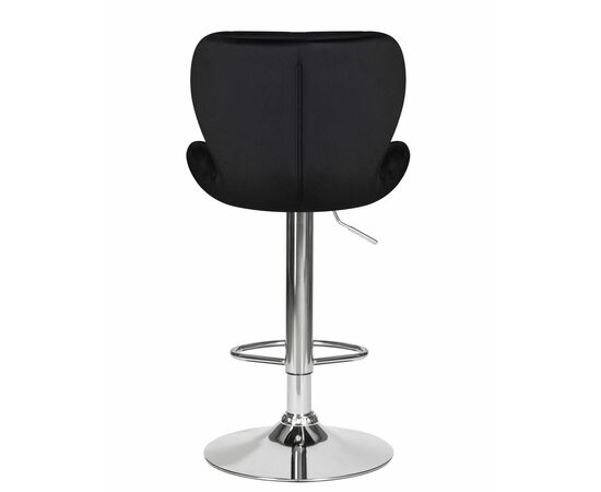 Стул барный DOBRIN BARNY, черный велюр (MJ9-101), Вариант: черный велюр (MJ9-101), изображение 5 | Интернет магазин мебели и декора LifeDekor