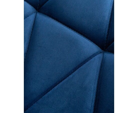 Стул барный DOBRIN BARNY, синий велюр (MJ9-117), Вариант: синий велюр (MJ9-117), изображение 8 | Интернет магазин мебели и декора LifeDekor