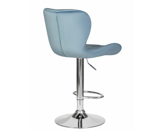 Стул барный DOBRIN BARNY, пудрово-голубой велюр (MJ9-74), Вариант: пудрово-голубой велюр (MJ9-74), изображение 4 | Интернет магазин мебели и декора LifeDekor
