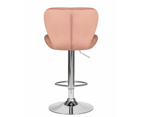 Стул барный DOBRIN BARNY, пудрово-розовый велюр (MJ9-32), Вариант: пудрово-розовый велюр (MJ9-32), изображение 5 | Интернет магазин мебели и декора LifeDekor