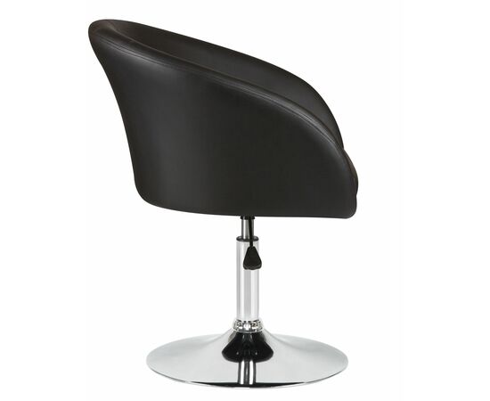 Кресло дизайнерское DOBRIN EDISON, чёрный, Вариант: чёрный, изображение 3 | Интернет магазин мебели и декора LifeDekor